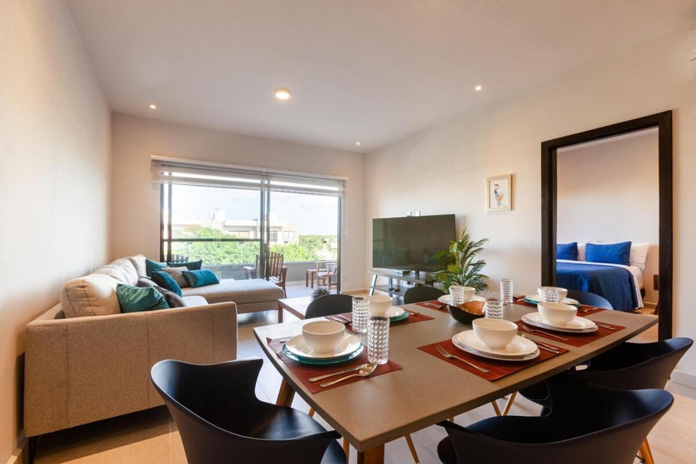 Сasa de vacaciones Modern Wifi 200mb, 2 Gyms, 6pools, Balcony *